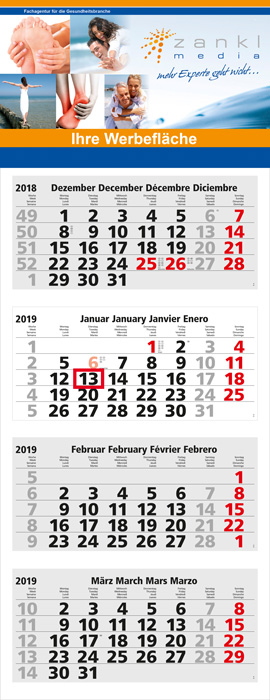 4 Monatskalender